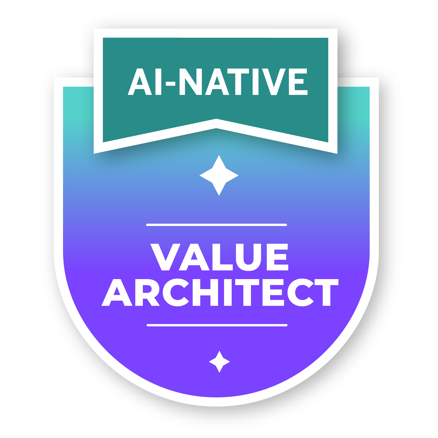 AI-Native Value Architect のバッジ
